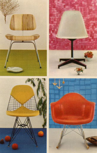 Chairs by Charles Eames